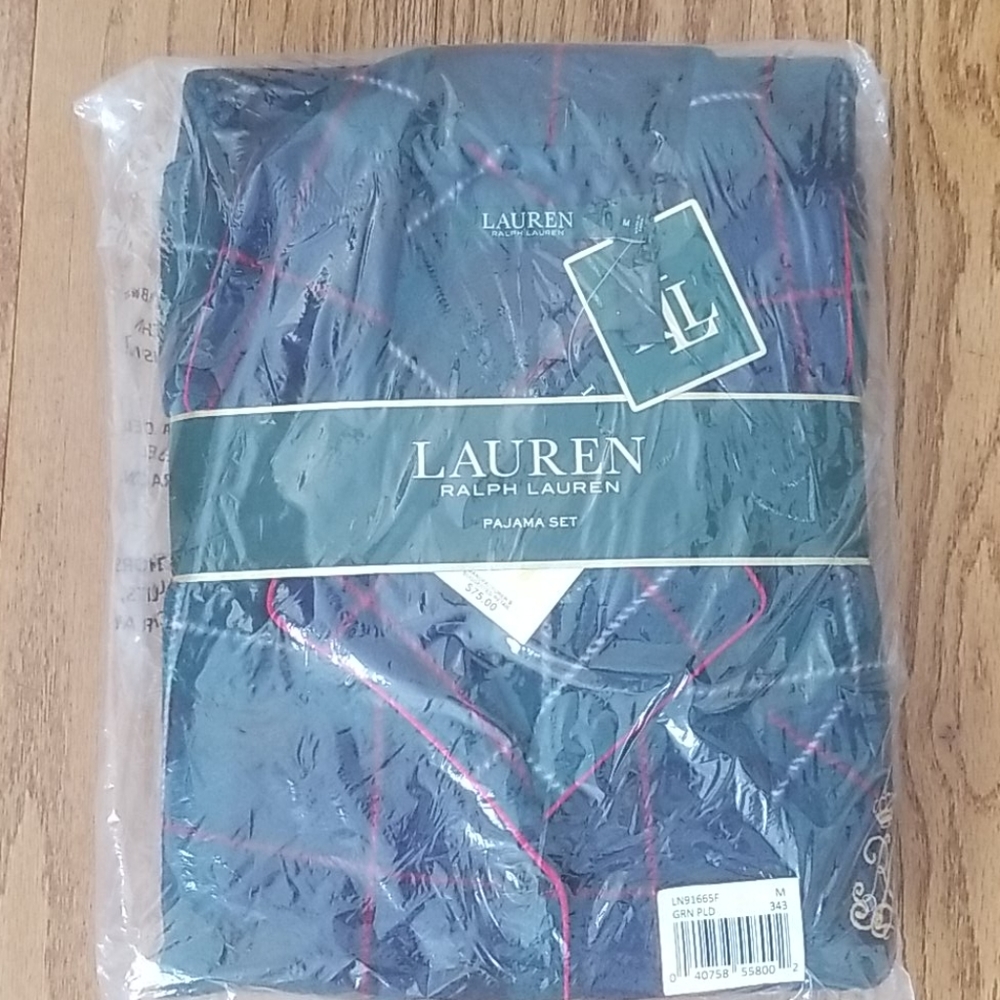 Plaid Ralph Lauren Pajama Set
